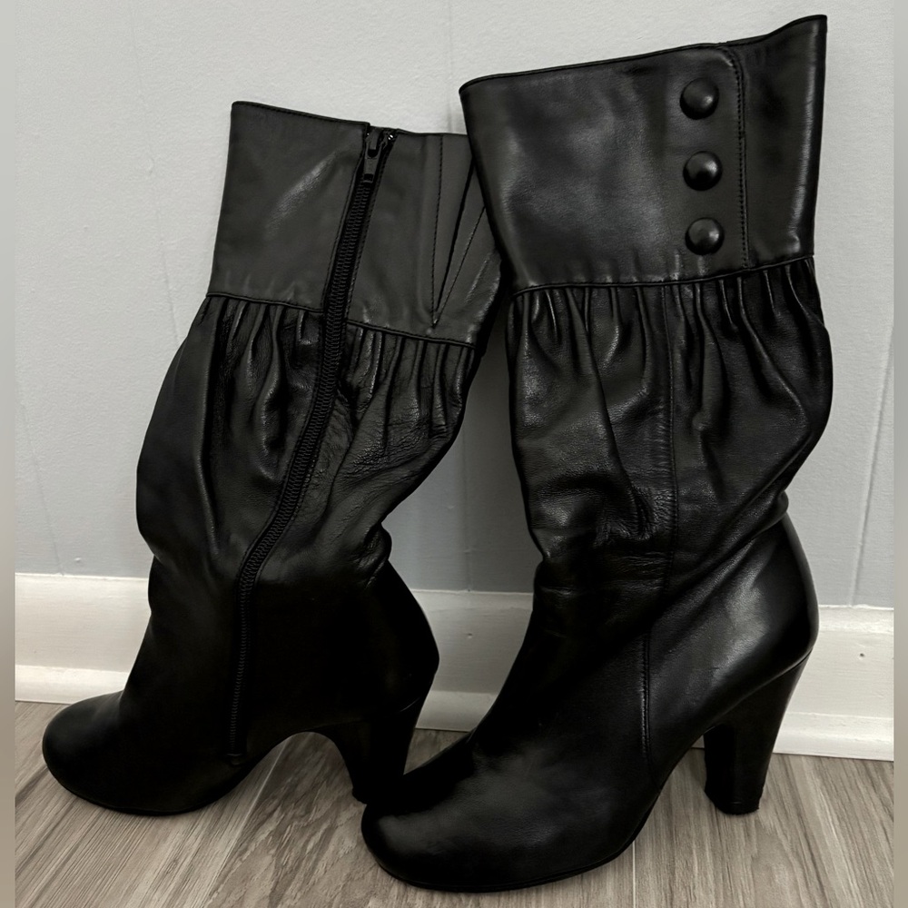 Chie Mihara Mid Calf Boots 37 7